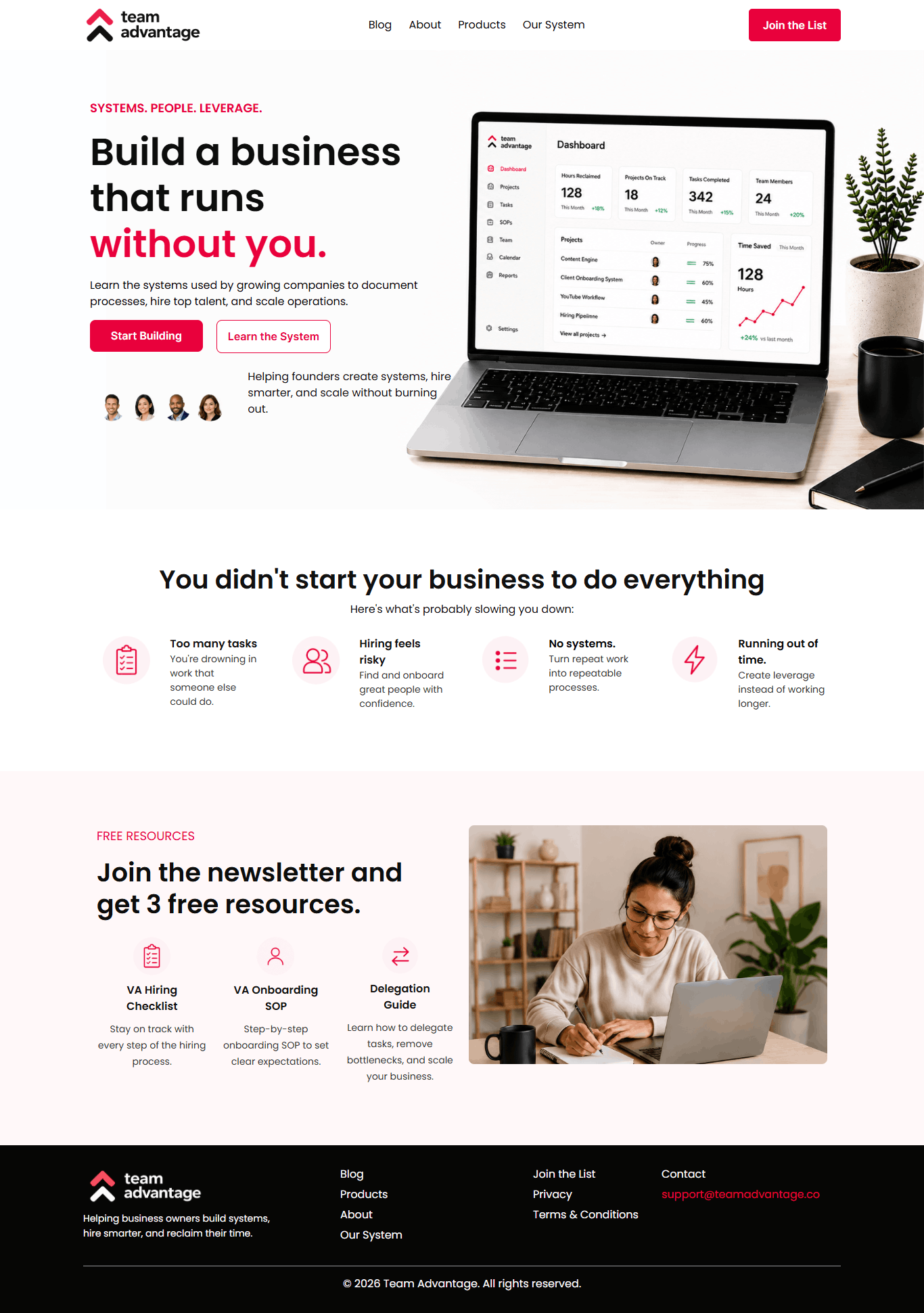 Landing Page